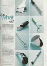 Better Homes & Gardens April 2002 Magazine Article: Just what is it?