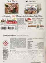 Better Homes & Gardens April 2002 Magazine Article: Nutrition Information
