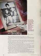 Better Homes & Gardens April 2002 Magazine Article: Women and Smoking