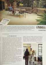 Better Homes & Gardens April 2002 Magazine Article: Page Z9d