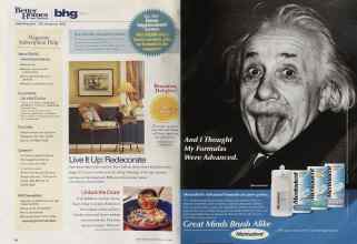 Better Homes & Gardens April 2002 Magazine Article: Page 16