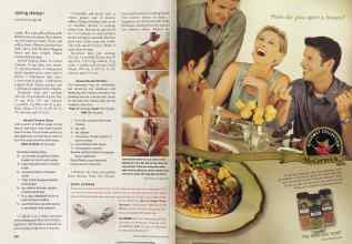Better Homes & Gardens April 2002 Magazine Article: Page 208