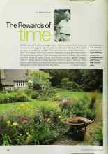 Better Homes & Gardens May 2002 Magazine Article: The Rewards of time