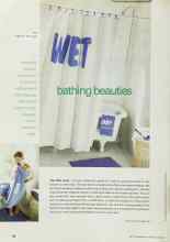 Better Homes & Gardens May 2002 Magazine Article: Bathing Beauties