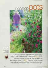 Better Homes & Gardens May 2002 Magazine Article: Nonstop Pots