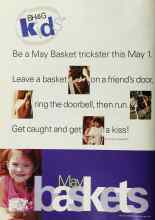 Better Homes & Gardens May 2002 Magazine Article: May baskets