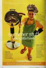 Better Homes & Gardens June 2002 Magazine Article: Summer stuff you gotta have