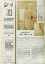 Better Homes & Gardens June 2002 Magazine Article: Making a Redo Better Than Original