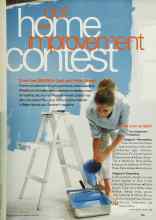 Better Homes & Gardens June 2002 Magazine Article: Our home 2002 improvement contest