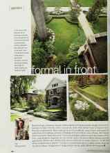 Better Homes & Gardens June 2002 Magazine Article: Formal in front