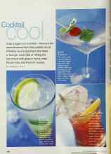 Better Homes & Gardens June 2002 Magazine Article: Cocktail cool