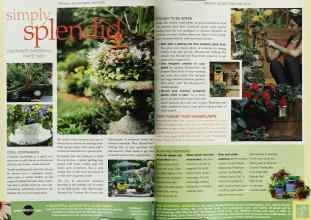 Better Homes & Gardens June 2002 Magazine Article: Page 176