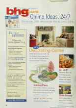 Better Homes & Gardens July 2002 Magazine Article: Decorating Center
