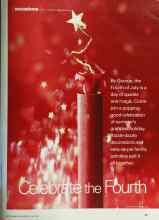 Better Homes & Gardens July 2002 Magazine Article: Celebrate the Fourth