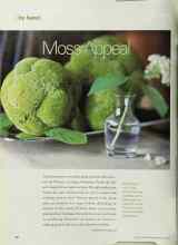 Better Homes & Gardens July 2002 Magazine Article: Moss Appeal
