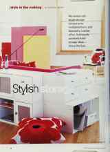 Better Homes & Gardens July 2002 Magazine Article: Stylish storage