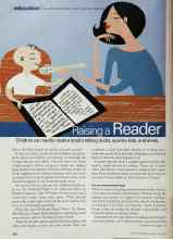 Better Homes & Gardens July 2002 Magazine Article: Raising a Reader