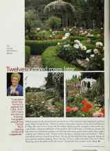 Better Homes & Gardens July 2002 Magazine Article: Twelve hundred roses later