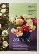Better Homes & Gardens August 2002 Magazine Article: Summer's last hurrah