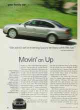 Better Homes & Gardens August 2002 Magazine Article: Movin' on Up