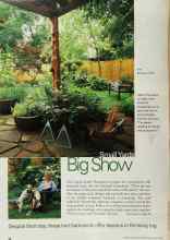 Better Homes & Gardens August 2002 Magazine Article: Small Yards Big Show