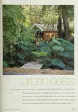 Better Homes & Gardens August 2002 Magazine Article: Urban oasis