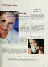 Better Homes & Gardens August 2002 Magazine Article: Save the Sippy Cups