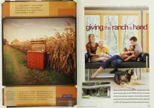 Better Homes & Gardens August 2002 Magazine Article: Page 132