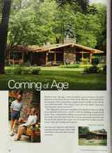 Better Homes & Gardens September 2002 Magazine Article: Coming of Age