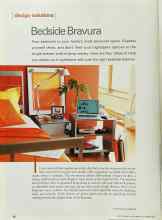 Better Homes & Gardens September 2002 Magazine Article: Bedside Bravura