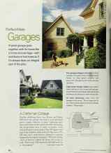 Better Homes & Gardens September 2002 Magazine Article: Perfect-Mate Garages