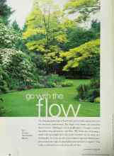 Better Homes & Gardens September 2002 Magazine Article: Go with the flow