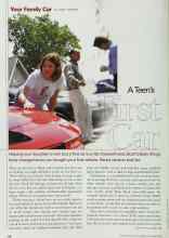Better Homes & Gardens September 2002 Magazine Article: A Teen's First Car