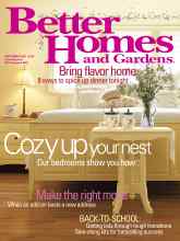 Better Homes & Gardens September 2002 Magazine Cover