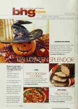 Better Homes & Gardens October 2002 Magazine Article: TASTY CROCKERY COOKING
