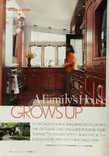 Better Homes & Gardens October 2002 Magazine Article: A Family's House GROWS UP