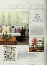 Better Homes & Gardens October 2002 Magazine Article: ASIA MAJOR