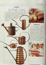 Better Homes & Gardens October 2002 Magazine Article: IN THE CAN