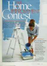 Better Homes & Gardens October 2002 Magazine Article: OUR Home 2002 IMPROVEMENT Contest