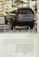 Better Homes & Gardens October 2002 Magazine Article: ARRIVING Fashionably LATE