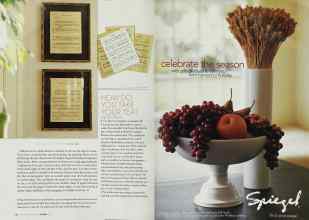 Better Homes & Gardens October 2002 Magazine Article: Page 128