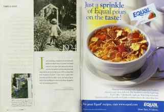 Better Homes & Gardens October 2002 Magazine Article: Page 304