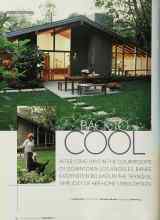 Better Homes & Gardens November 2002 Magazine Article: BACK TO COOL
