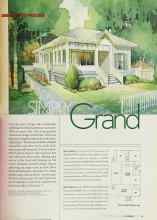 Better Homes & Gardens November 2002 Magazine Article: SIMPLY Grand