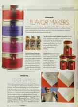 Better Homes & Gardens November 2002 Magazine Article: FEAST NAPKINS