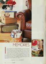 Better Homes & Gardens November 2002 Magazine Article: TRAVELING MEMORIES