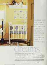 Better Homes & Gardens November 2002 Magazine Article: SWEET dreams