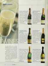 Better Homes & Gardens November 2002 Magazine Article: SPARKLING WINES