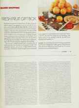 Better Homes & Gardens November 2002 Magazine Article: FRESH FRUIT GIFT BOX