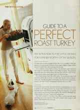 Better Homes & Gardens November 2002 Magazine Article: GUIDE TO A PERFECT ROAST TURKEY